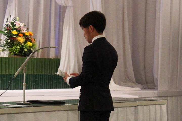 住本医学部長　追悼の辞