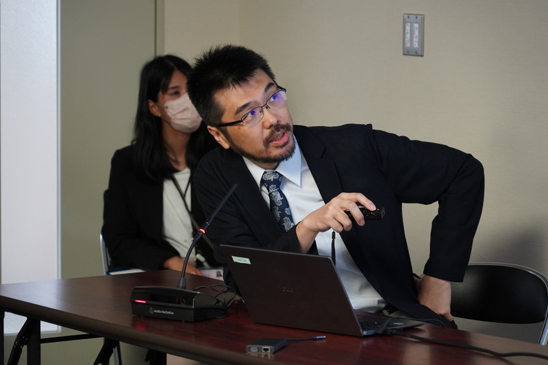 鈴木教授 研究説明